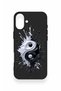 iPhone 16 Plus Compatible Good and Bad Pattern Silicone Case - 2