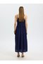 Maxikleid V-Ausschnitt Spaghetti - 3