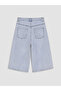 Lcw Kids Stoned Girls' Jean Shorts - 4