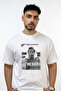 Wiz Khalifa_1 Design Printed Oversize White T-Shirt