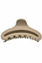 Matte Beige Large Size Hair Clip Claw Clip Stylish and Practical for Daily Use