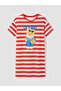 Lcw Dream Red Bear Teddy Printed Women's Nightgown - 5
