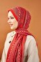 شال ريفا تينسل إثنيك واي أحمر - 3