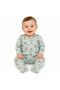 Baby Boy Romper 2-Pack 3-6 Months 100% Cotton Snap Fastener Long Sleeve Newborn Baby Romper Breathable Soft Fabric Baby Boy Sleeping Bag Daily Use - 4