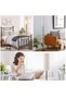 Modern Floor Lamp with Warm Light Foot Switch ,for Bed Room Living Room Office Metal - 6