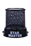 STAR MASTER Decorative LED Projector Night Lamp Purple/Yellow/Black