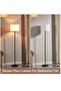Simple Design LED Floor Lamp with Foot Switch, Metal Light Pole, Stable Base (Without Bulb) - 5