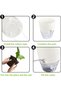 Self-Watering Plastic Flower Pot Cotton Rope Watering Plant Pot with Injection Port, Best for Home Decor, Living Room, Table Top | Plants not Included - 4