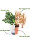 2PACK Self-Watering Plastic Flower Pot Cotton Rope Watering Plant Pot with Injection Port, Best for Home Decor, Living Room, Table Top | Plants not Included - 4