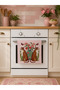 Decorative Digital Printed Fabric Oven Cover and Ornament Kitchen Decor (Sk-Fö-60)