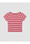 Xside Red V-Neck Striped Blouse - 7