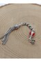 Silver Plated Alpaca Prayer Bead Tassel (62410) - 2
