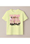 Manifest Dusty Pink Design Printed Children's T-Shirt (Ages 4-13)