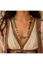 Bohemian Asteria Turquoise Natural Bead Necklace