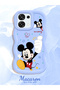 Oppo F31 5g Compatible Case Camera Protector Blue Silicone Couple Phone Case Cute Pattern - 2