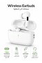 Wireless Earbuds | 16 Hour Battery TWS Bluetooth Earphones | Touch Control In Ear Headphones With Charging Case White - 2