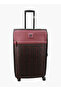 Monogram Print Softcase Luggage Trolley with Retractable Handle - 20 inches Cabin Bag