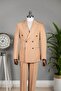 Limited Edition Double-Breasted Suit Camel - 2