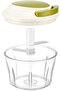 Ysf Shop 700 ml 3-Blade Drawstring Rondo – Pull-String Chopper, Fast and Practical Vegetable Chopping, Stainless Steel