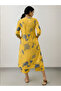 Yellow Viscose Floral Print Kurta Set - TRT2001 | Yellow - 3