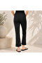 Hijab Swimwear Pants Black 92 cm Length Lycra Flexible Fabric with Elastic Waist - 3