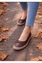 Women's Straw Detailed Ballerina Shoes, Daily Comfortable Flat Sole, Casual Ballerina Shoes with Bow