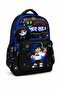 Set of 4, Boy's Patterned Primary School School Bag + Lunch Box + Pen Holder + Eraser Holder - 8