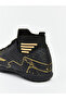 (Laliga) (28-32) Sock-Style Carpet Field Shoes Black - 3