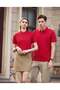 Arw50329 Seri̇ntutan--High Quality Buttoned Polo Collar Tshirt