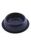 Silver Anti-Slip Plastic Pet Bowl Navy Blue Size S (16x16x4cm) – Round Non-Skid Feeding Bowl for Cats and Small Dogs – Durable Lightweight Pet Food & Water Dish - 3