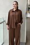 Piping Detailed Shirt and Trousers Set - 2
