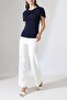 Women's Sandy Cape Detailed Short Sleeve Blouse - 3