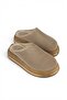 Maura Genuine Leather Suede Perforated Thick Sole Women's Slippers - 4