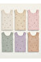 6 Piece Girls' Underwear - Top and Bottom Set - 4