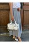 Women's New Season Stylish Crossbody & Shoulder Bag with Knitted Detail and Adjustable Strap Size: 26 X 17 cm - 3
