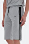 Saki Set of 2 Men's Pocket Capri Black - Gray Shorts - 5