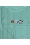 Women's 3 Cat Printed Shorts and Strap Cotton Lycra Camisole Bamboo Pajama Set - 6