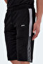 Saki Set of 2 Men's Pocket Capri Black - Gray Shorts - 6