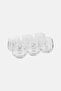 6 Pieces Whisky Lal Glass, Transparent - 3