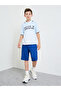 Boys Text Print Oversized Polo T-Shirt with Contrast Rib Collar - 2