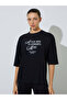 Slogan Print Oversized T-Shirt and Leggings Co-Ords - 4