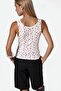 Busem Floral Patterned Buttoned Undershirt - 3