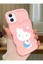 Samsung Galaxy A05 Compatible Case Camera Protector Pink Silicone Couple Phone Case Kitty Pattern