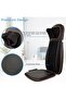 Neck & Back Massager with Heat, Full Back Kneading Shiatsu or Rolling Massage, Massage Chair pad with Height Adjustment, Back Massager for Neck and Shoulder - Em 5215, Black - 8