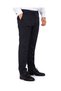 Premium Quality Classic Navy Blue Slim Fit Lycra Men's Fabric Trousers - 2