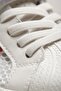 White Children's Sports Shoes with Mesh Sides - 8