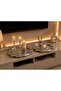 Stainless Steel Silver 2-Piece Embroidered Lace Pattern Artnova Serving, Presentation, Ring Tray and Multi-Purpose Decorative Plate - 6
