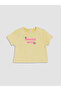 Lcw Kids Yellow Printed Girls' 2-Piece Set - 2