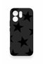 Vivo V70 5g Compatible Black Star Patterned Silicone Case - 2