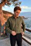 Jora Premium 100% Cotton Linen Regular Fit Nefti Men's Shirt - 4
